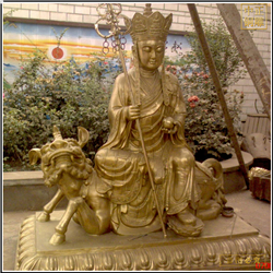 貼金地藏王菩薩工廠(chǎng)